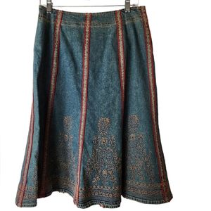 Vintage denim skirt size 12 by Motto